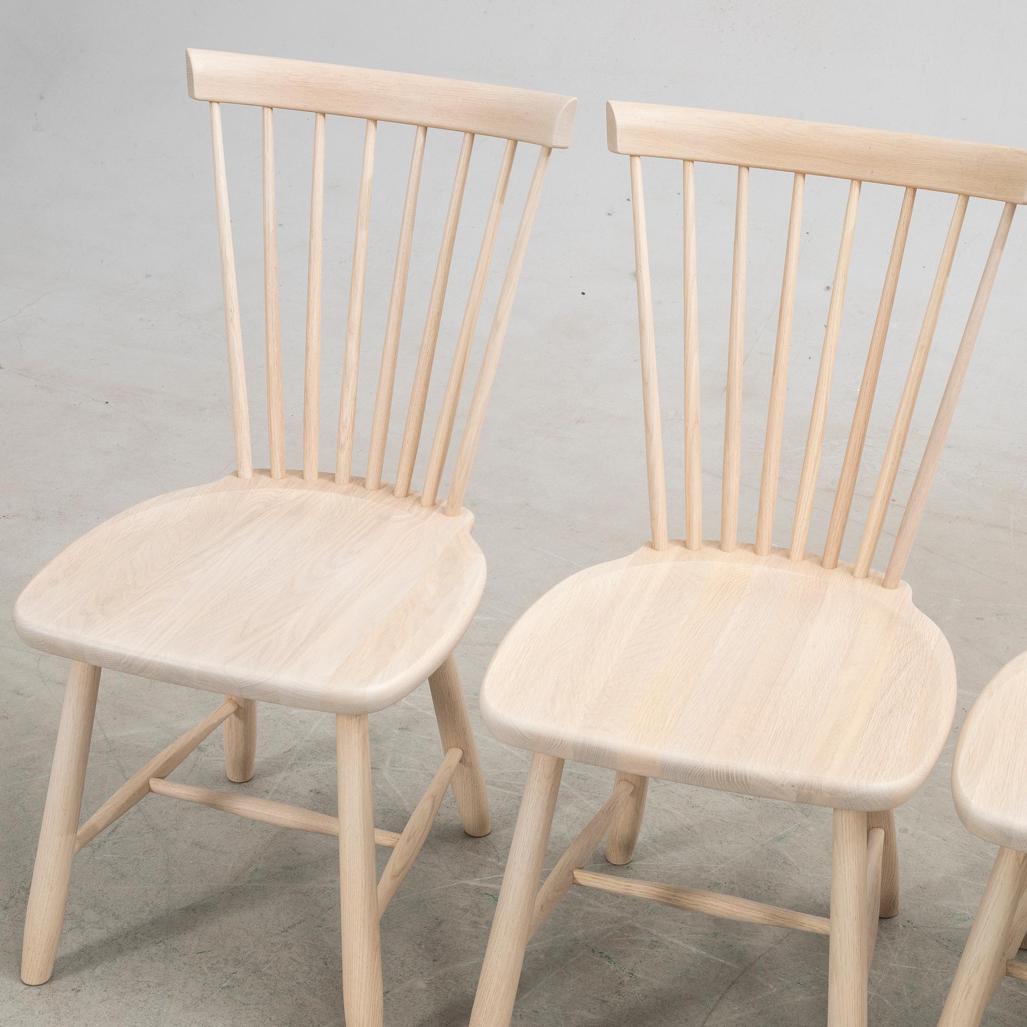 Carl Malmsten, stolar, 4 st, "Lilla Åland", Stolab, samtida.