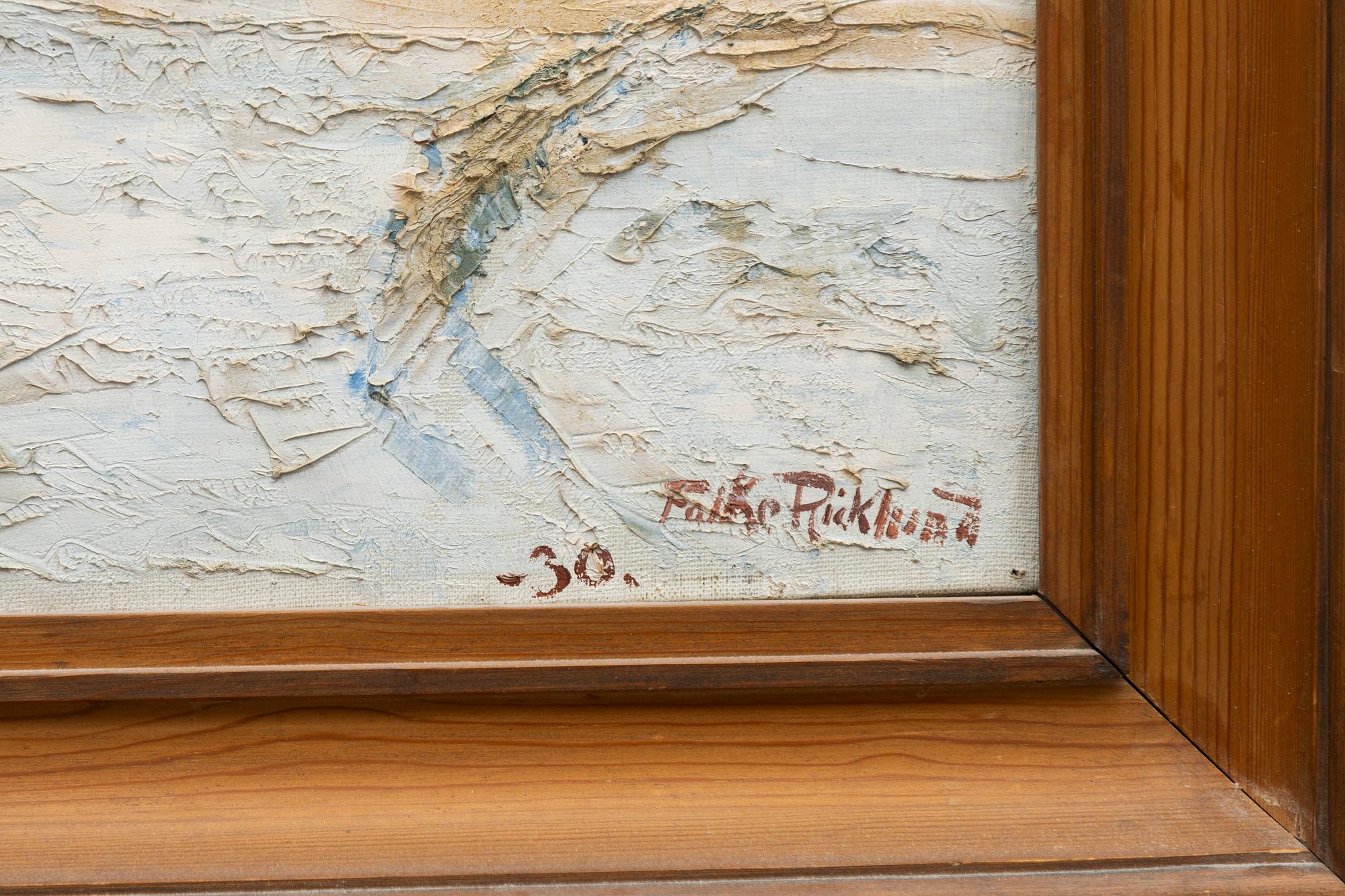 Folke Ricklund, Mountain landscape.