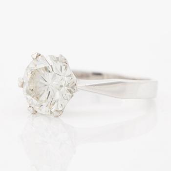 A brilliant cut diamond ring by Jarl Sandin Göteborg.