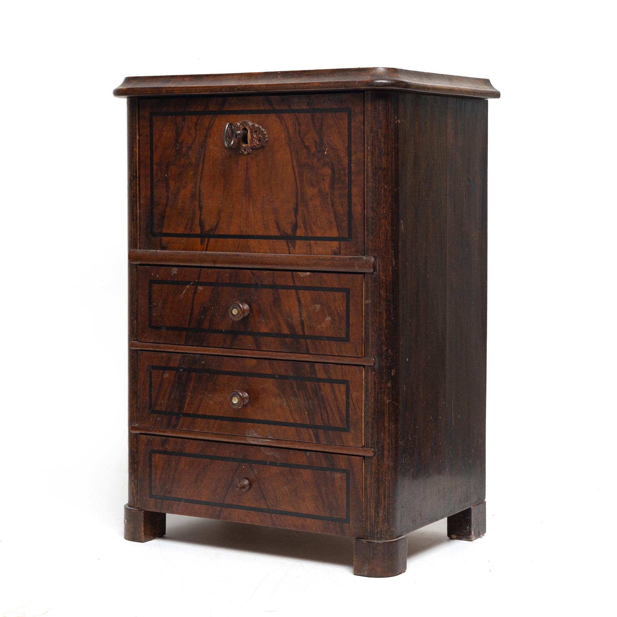 Miniature secretary, around 1900.