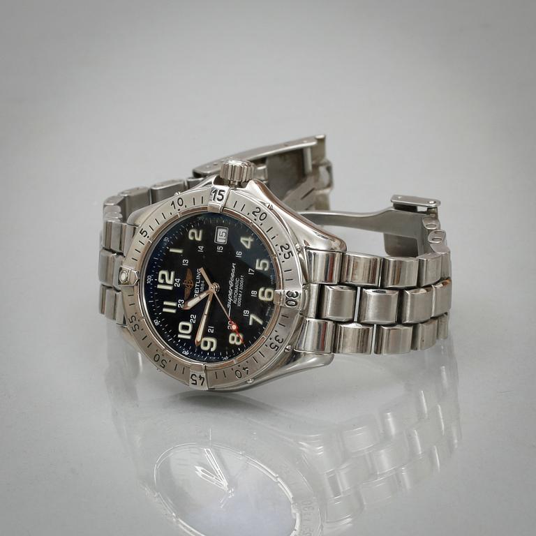 HERRARMBANDSUR, Breitling "SuperOcean",