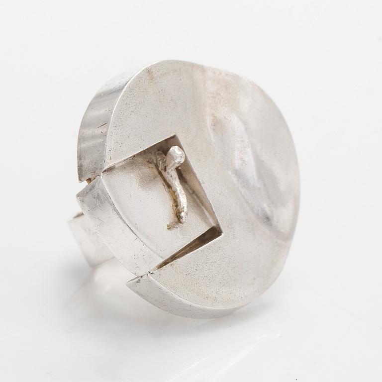 Björn Weckström, ring, "At the gate of eternity", silver.