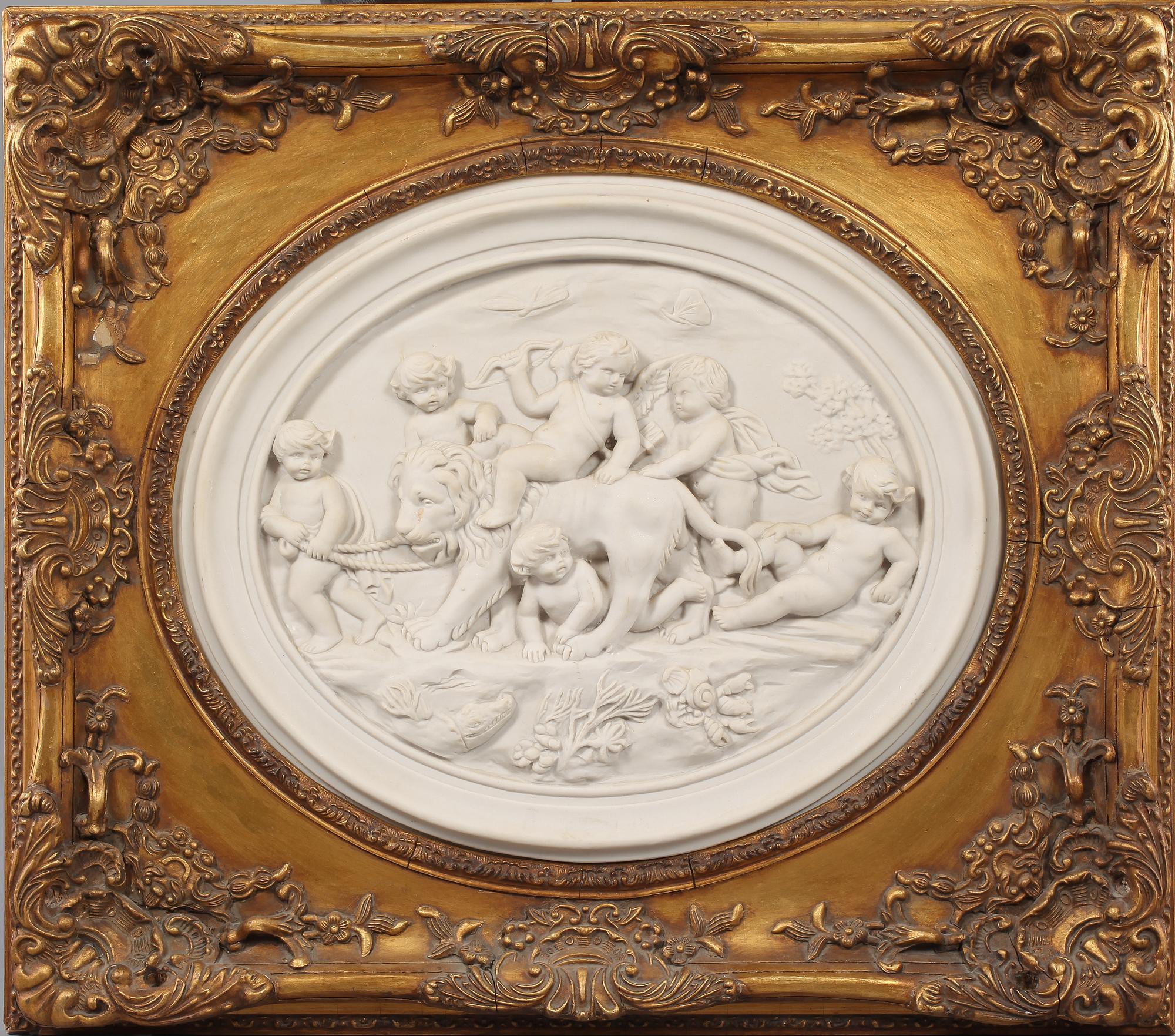 RELIEF, gips, 1900-tal.