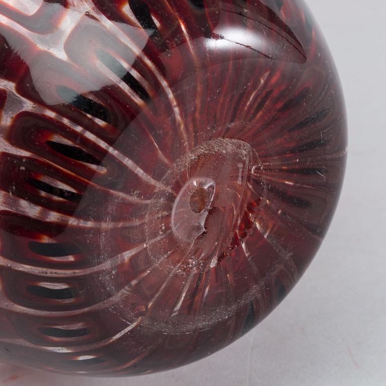 A Murrine glass vase by Vittorio Ferro for Fratelli Pagnin 1990-2000.