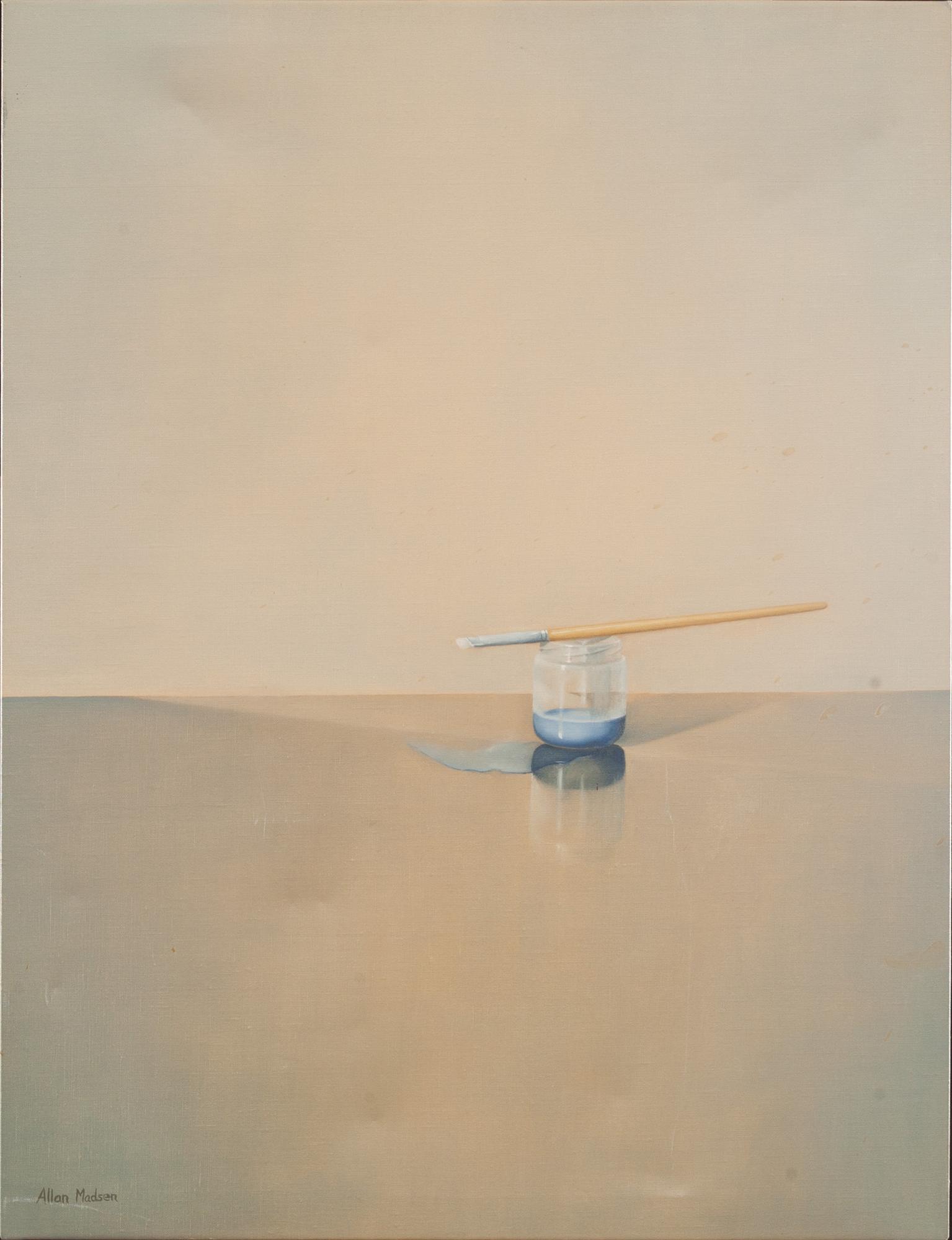 ALLAN MADSEN, olja på duk, signerad.