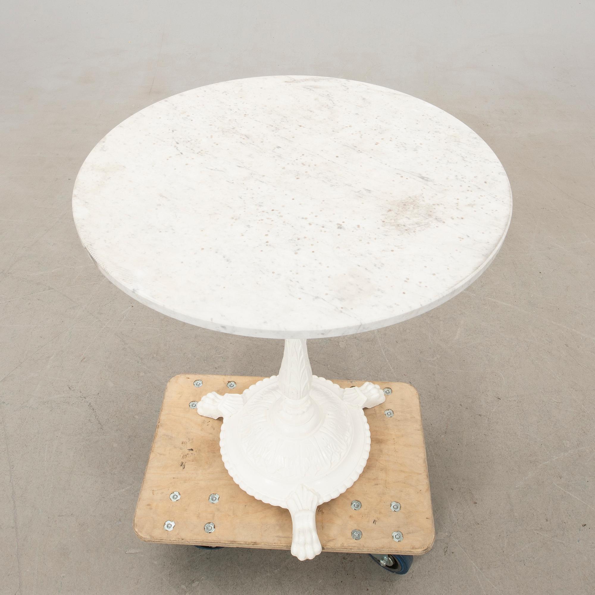 Trädgårdsbord, Byarum 1900-talets senare del.