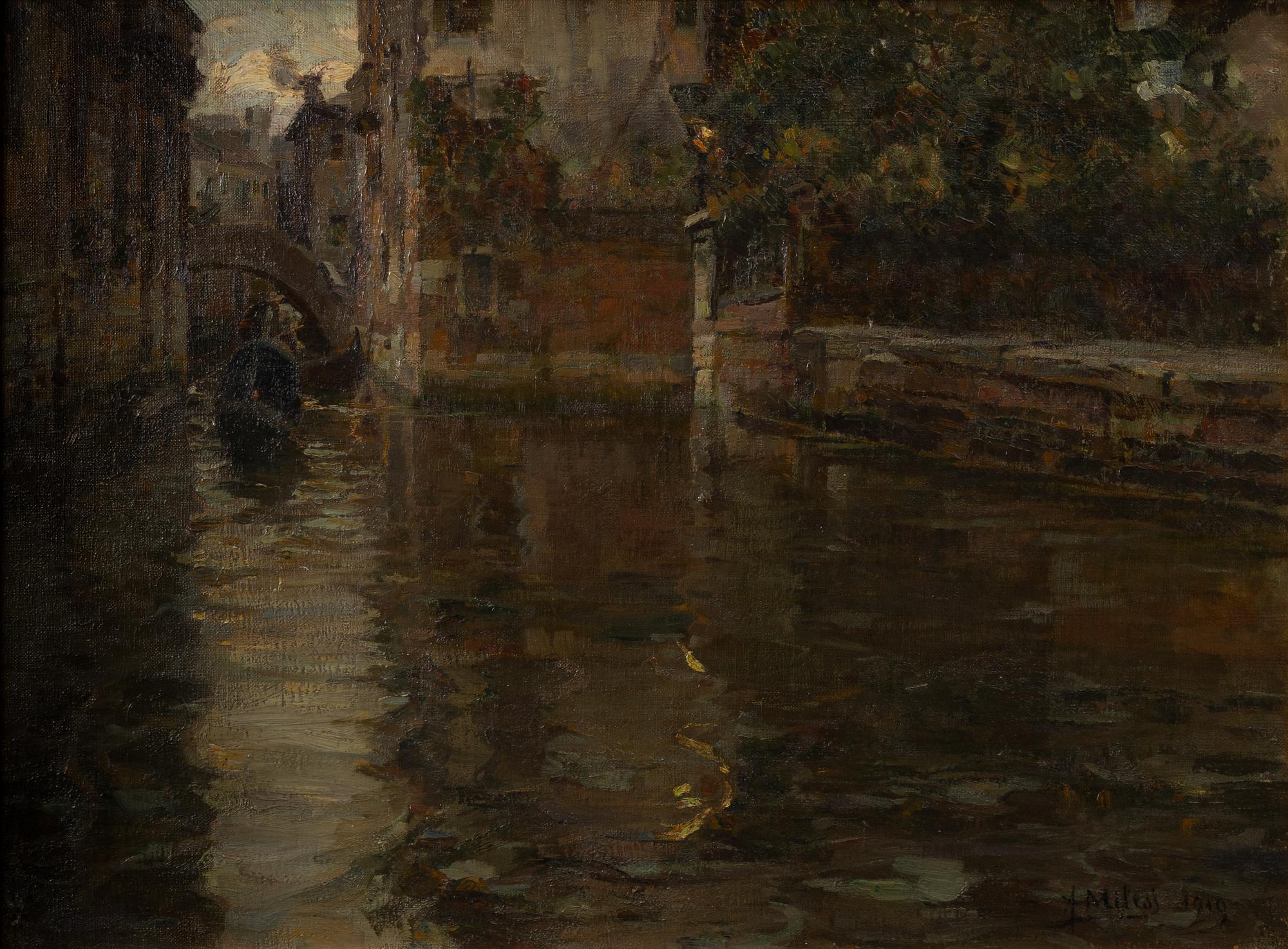 Alessandro Milesi, Motif from Venice.