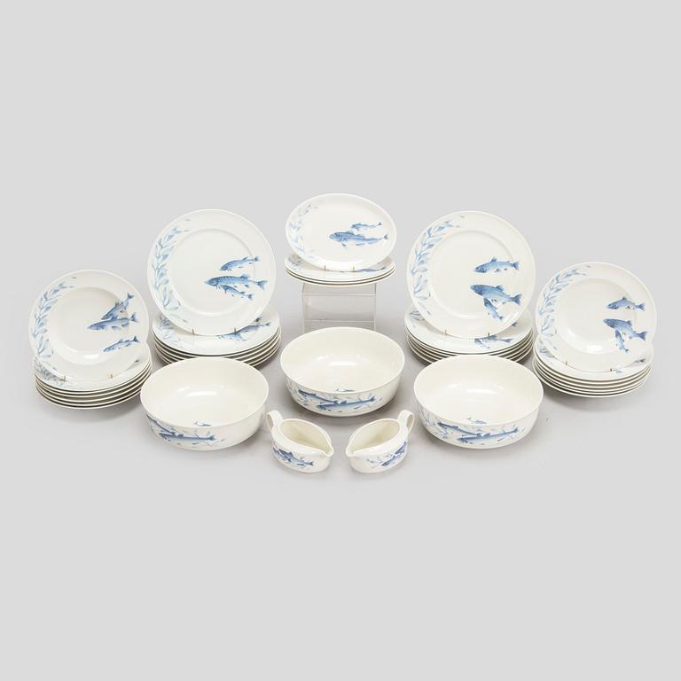 A 37-piece 'Pescara' dinner service, Villeroy & Boch, Luxembourg 1991.