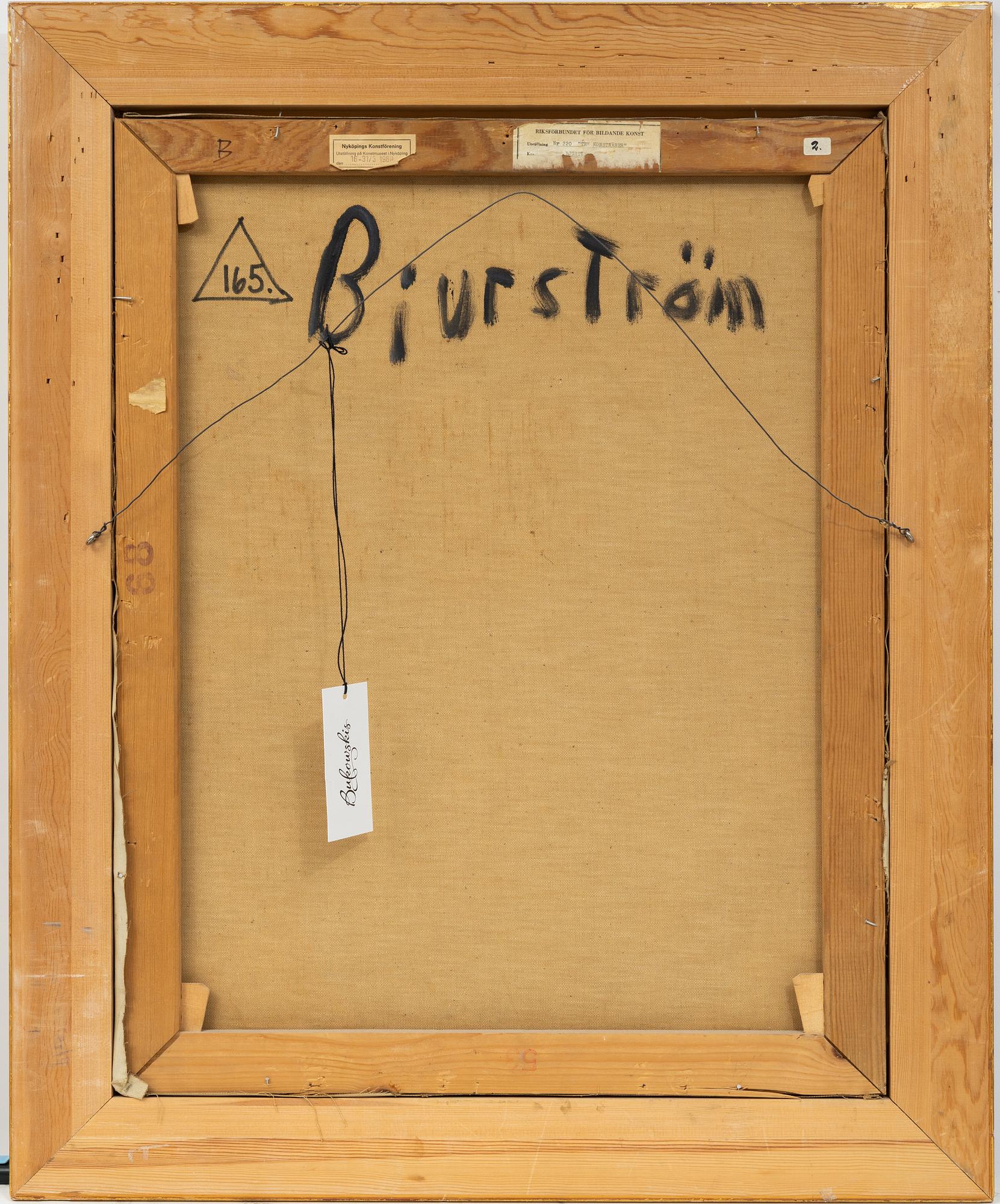 Tor Bjurström, "Blomsterstilleben".