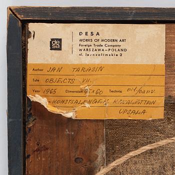 Jan Tarasin, ”PRZEDMIOTY VII”.