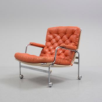 A 'Karin' easy chair by Bruno Mathsson for Dux.