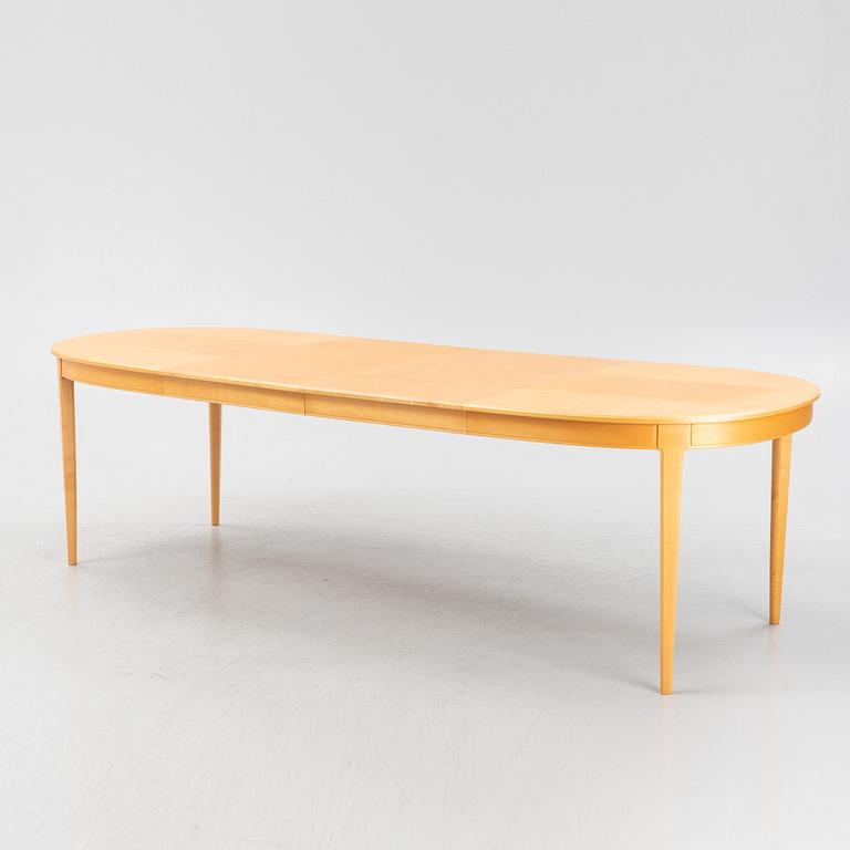 Carl Malmsten, matgrupp, 7 delar, "Herrgården", Åfors Möbelfabrik. 1997.