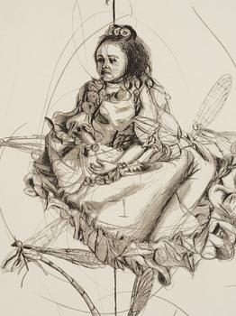 Linn Fernström, Girl in a bird's nest.