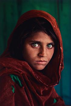 Steve McCurry, "Afghan girl", 1984.