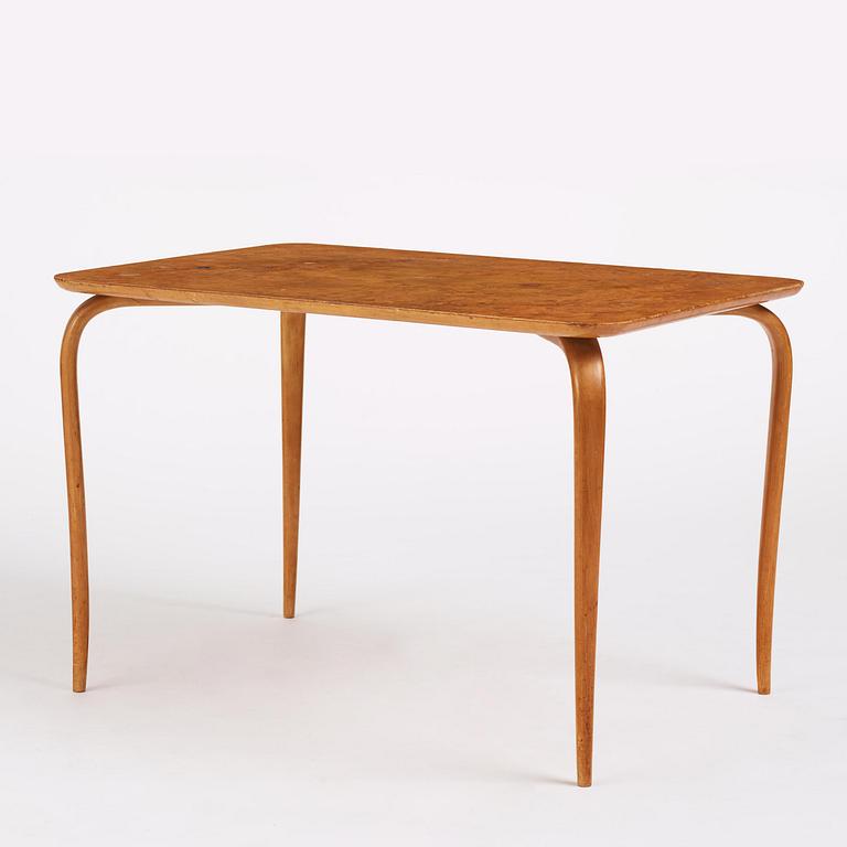 Bruno Mathsson, a coffee table, Firma Karl Mathsson, Värnamo, 1940s.