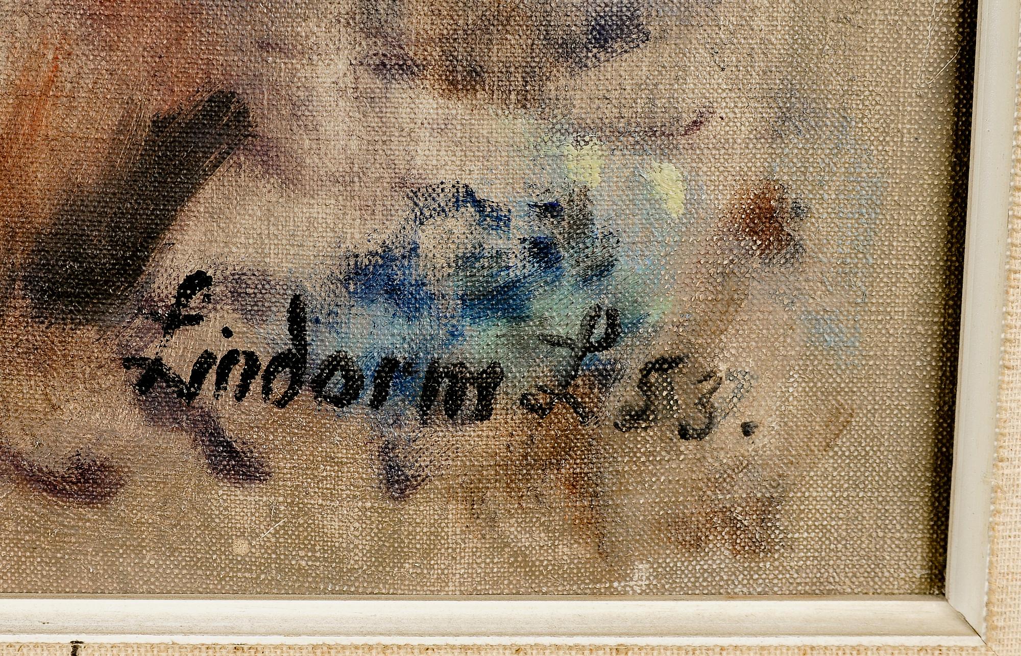 LINDORM LILJEFORS, olja på duk, sign och dat 53.