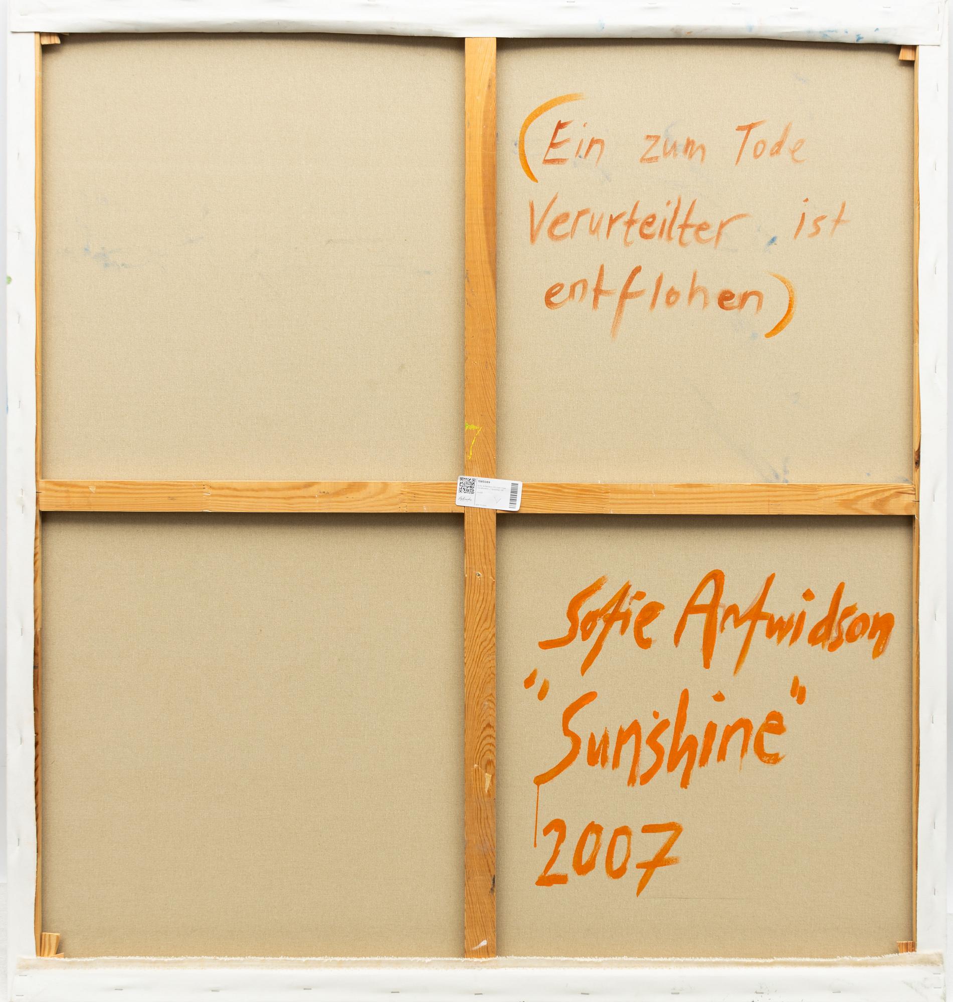 Sofie Arfwidson, "A Condemned to Death.../ Sunshine".