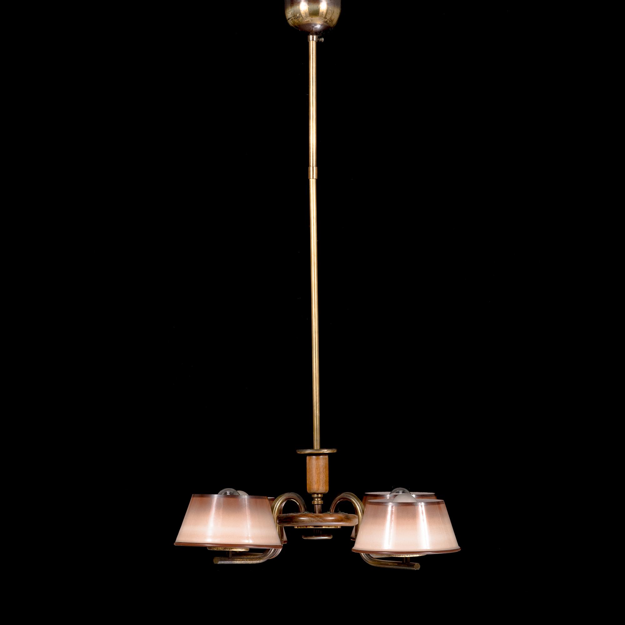 Paavo Tynell, a 1930's chandelier for Taito.