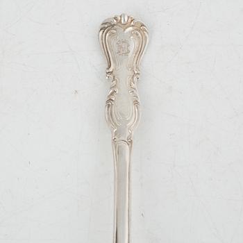 A Swedish Silver Cutlery, 'Olga', mark of Gustaf Möllenborg, Stockholm, some 1899  (37 pieces).