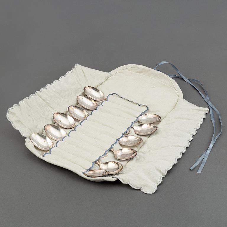 MEMA, bestick, 60 delar, silver, modell Symfoni.
