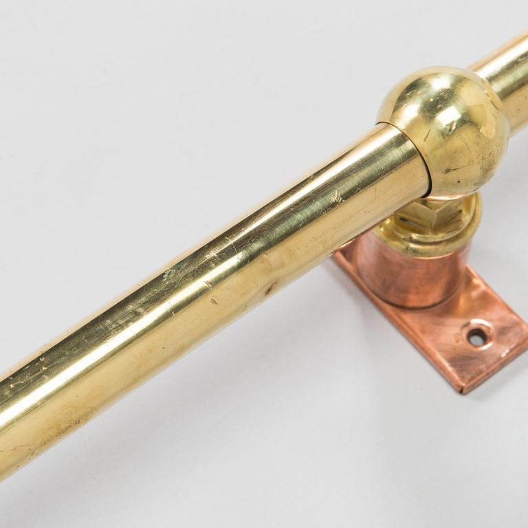 A late 20th century curtain rail / rod.