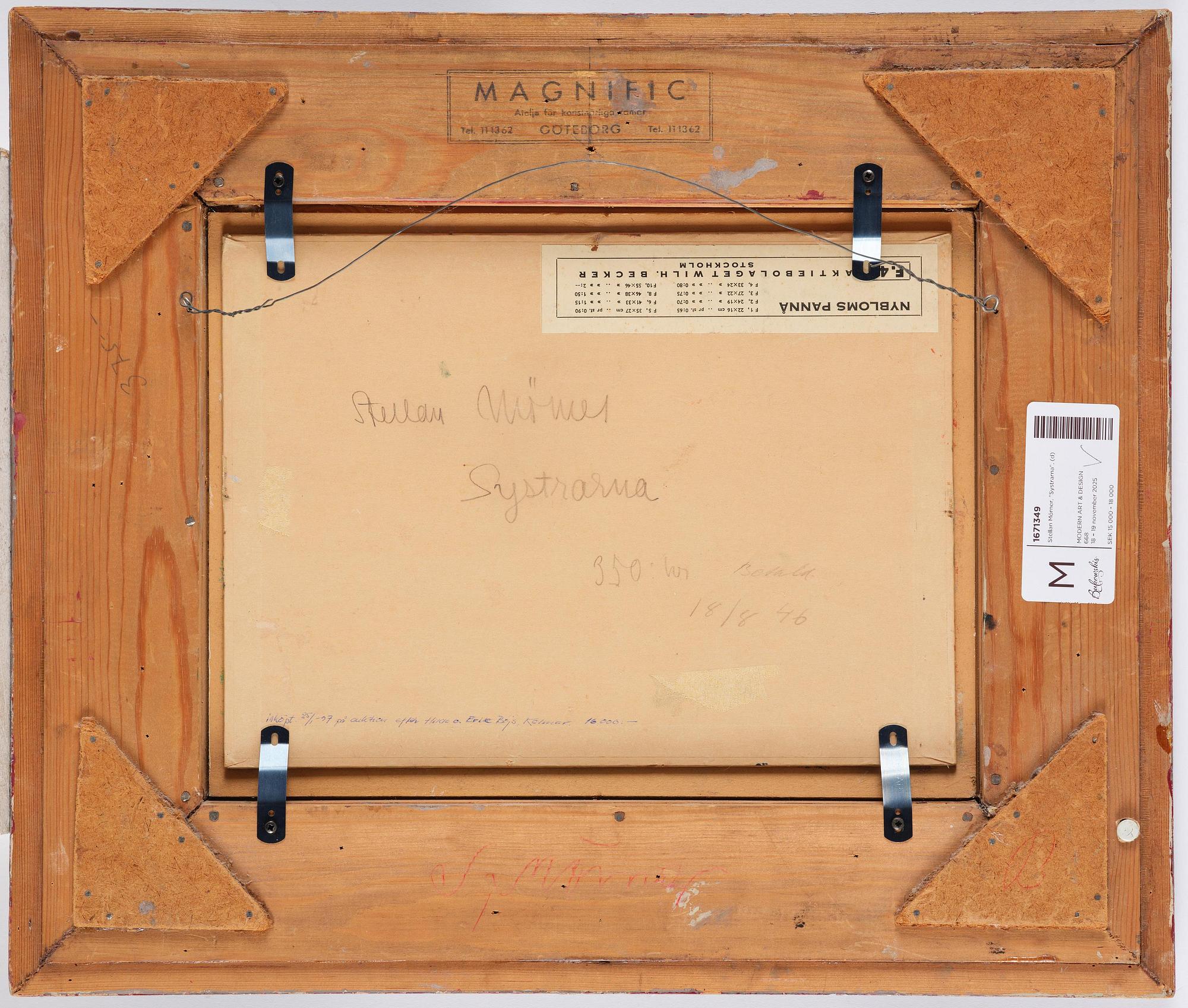 Stellan Mörner, "Systrarna".