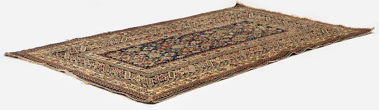 An antique Chi Chi rug, Northeast Caucasus, c. 180 x 120 cm.