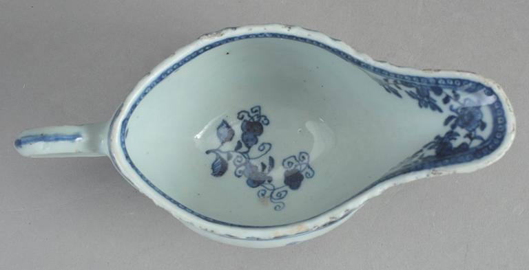 SÅSSNIPA, porslin, Kina, 1700-tal.