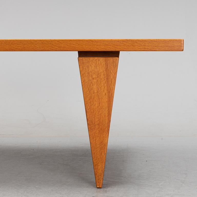 A 1960's oak coffee table by Svante Skogh, Seffle.