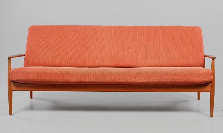 SOFFA samt FÅTÖLJ, France & Daverkosen, Danmark, 1900-talets mitt.