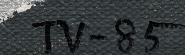 TIMO VUORIKOSKI, olja på duk, signerad TV och daterad -85.