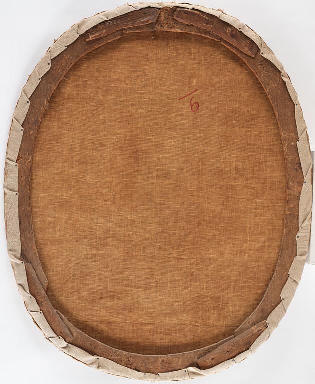 OKÄND KONSTNÄR, tidigt 1800-TAL. Porträtt av proberare och hans maka.