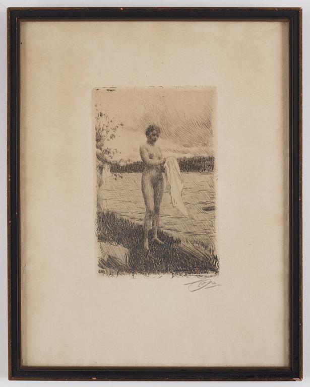 Anders Zorn, "Dalälven".