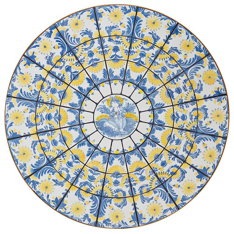 Björn Wiinblad, a dining table, Denmark 1974.