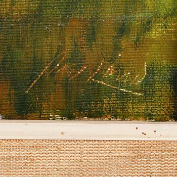 AXEL LIND, olja på duk, signerad.