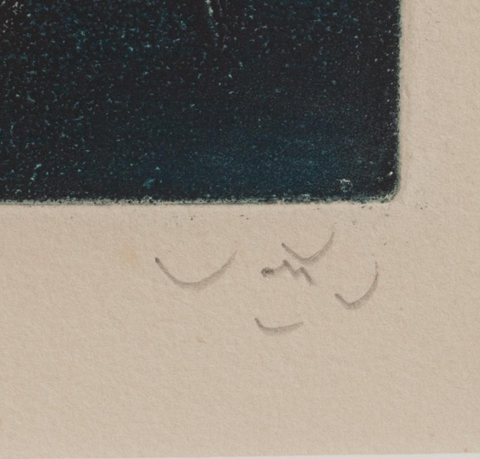 ROBERTO MATTA, färgetsning, signerad och numrerad 19/50.