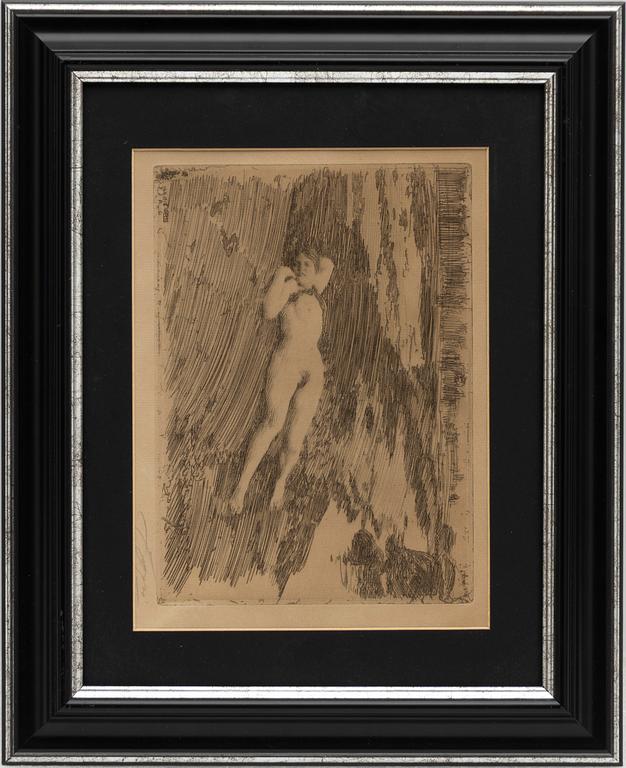 Anders Zorn, "På sanden".