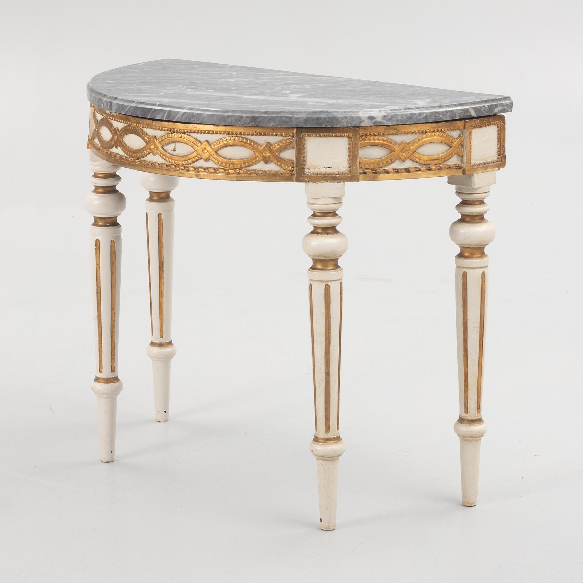 Konsolbord, Frankrike, sent 1700-tal, Louis XVI.