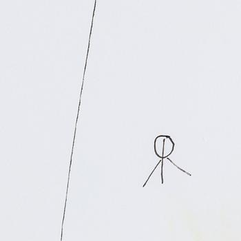 ROGER RISBERG, indian ink on paper, 2006, signed RR with monogram.