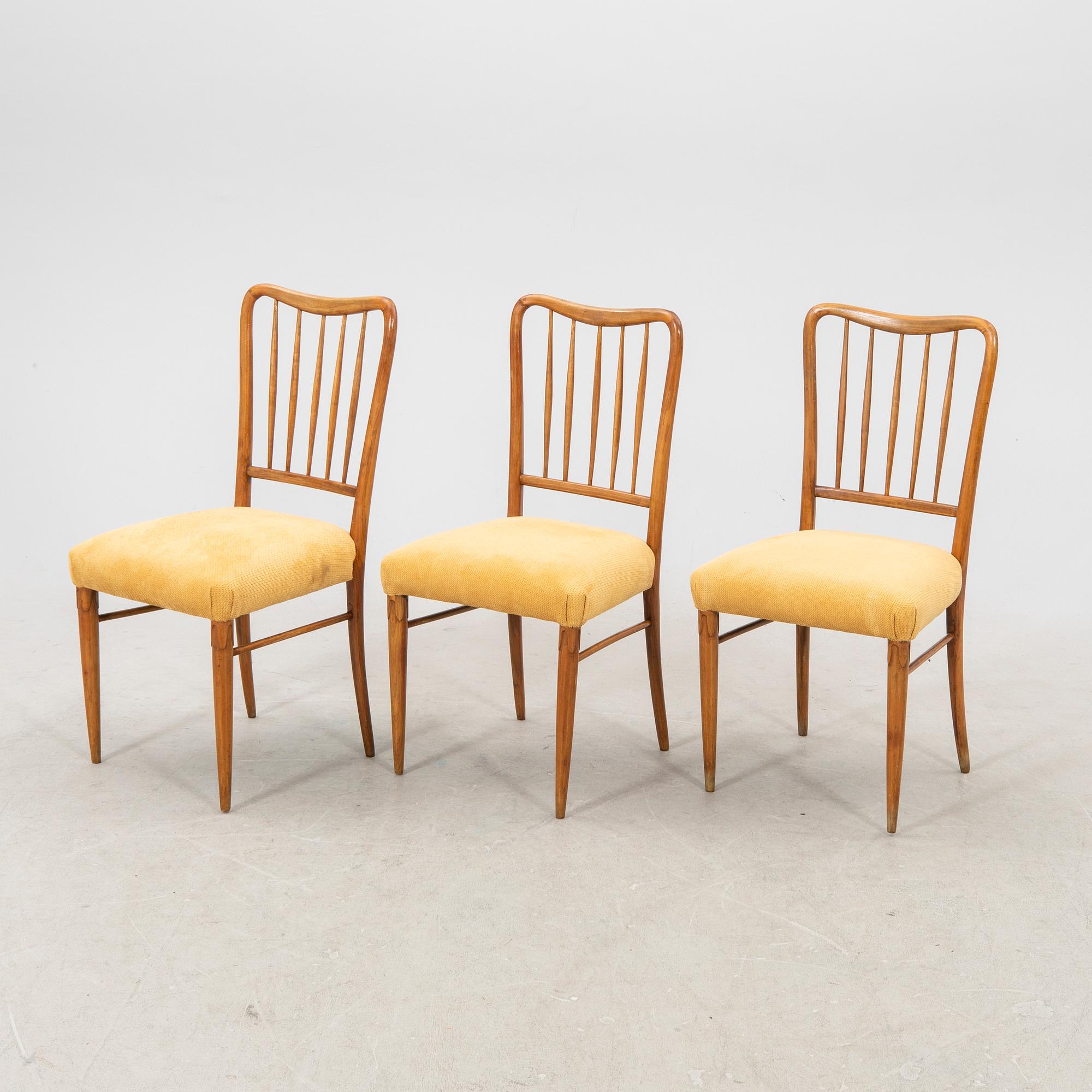 Stolar 6 st 1900-talets första hälft.