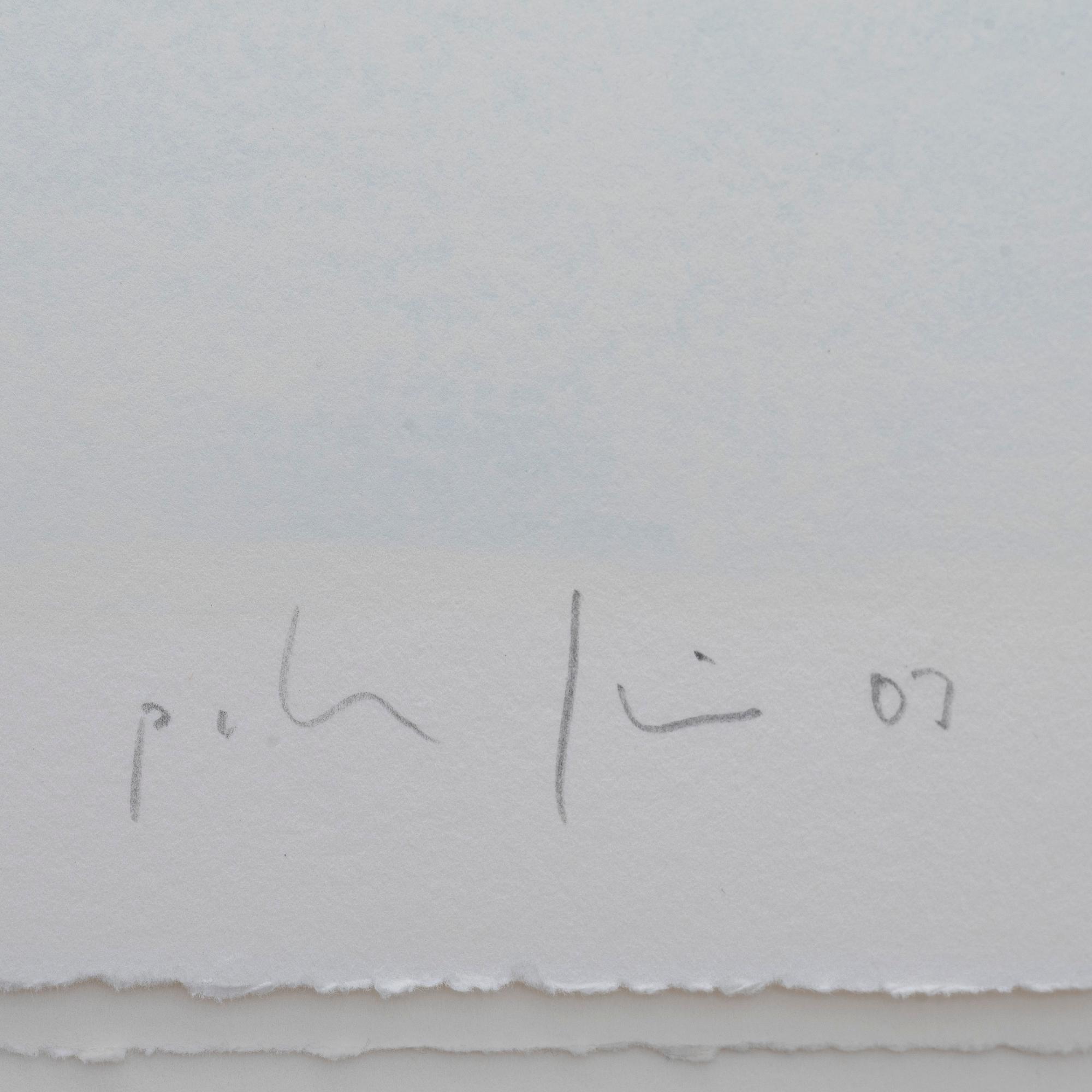 Peter Frie, Gunnar Ekelöf, Hans Magnus Enzensberger, "The Clouds", Elementum II, around the year 2005.