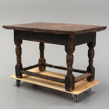 A Baroque table, 18th Century.