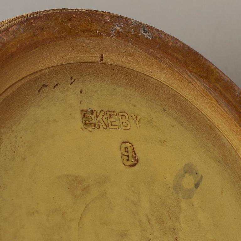 A 1940's/1950's earthenware vase by Anna-Lisa Thomson, Upsala Ekeby.