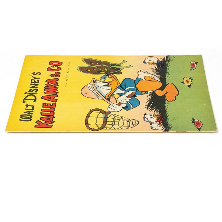 Comic book, Kalle Anka & Co, no. 5, 1949.