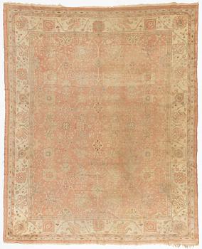 Rug, Smyrna, likely semi-antique, 425 x 342 cm.