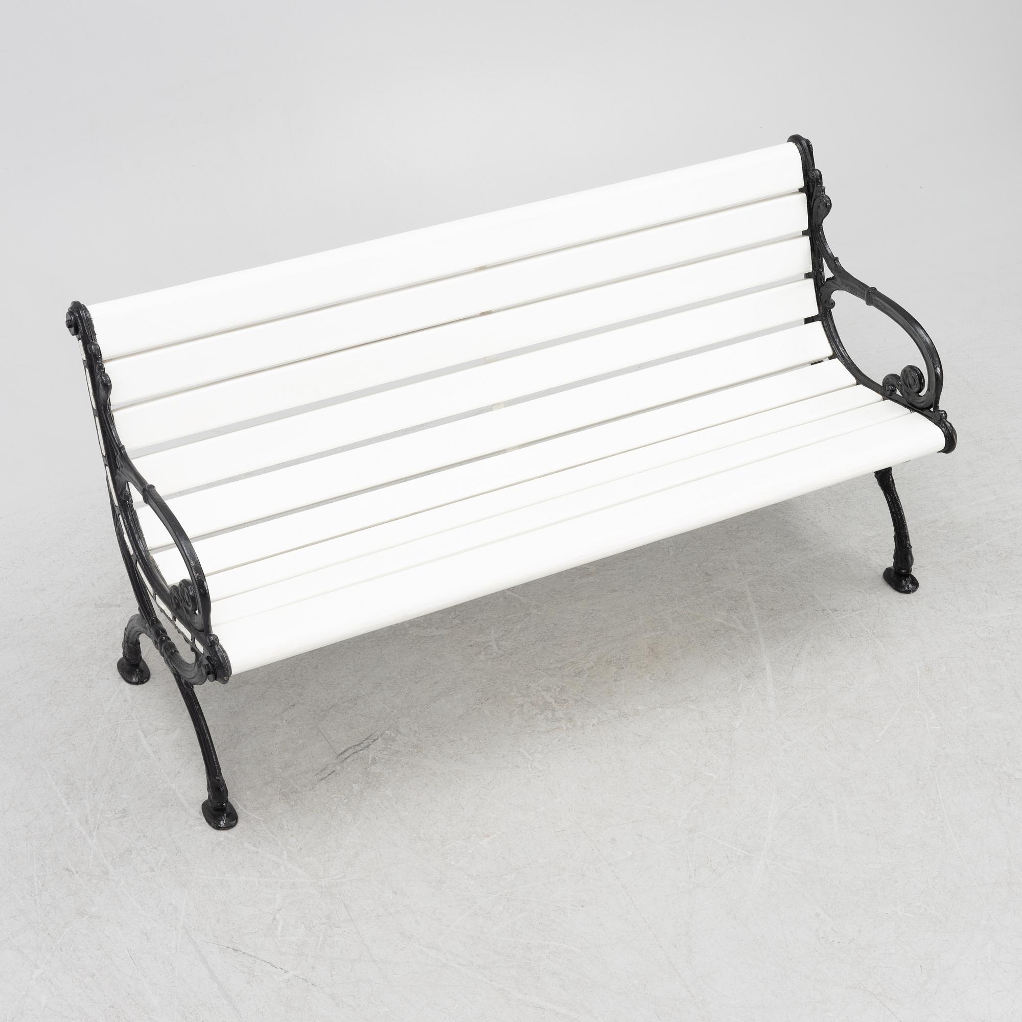 Trädgårdssoffa, 1900-tal.