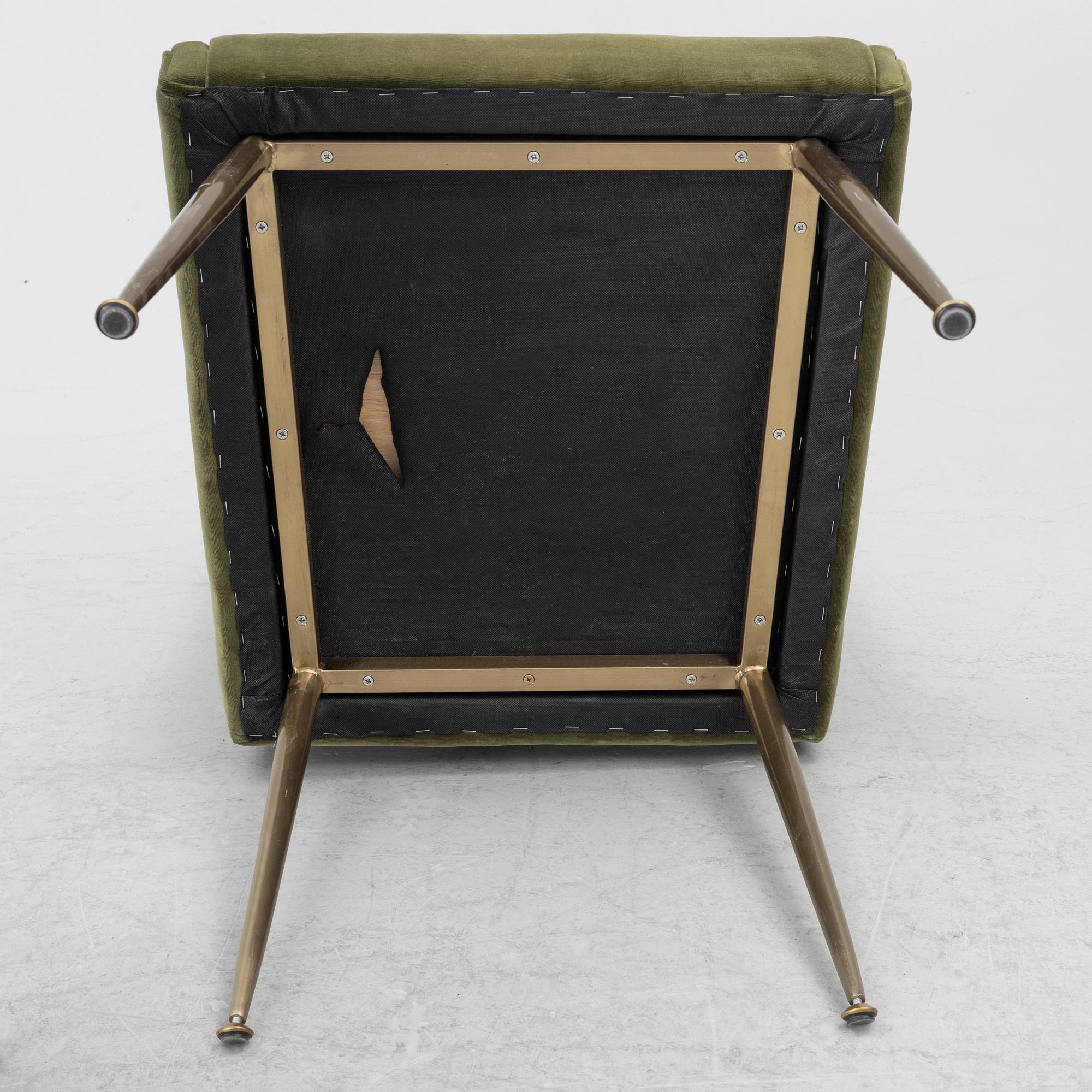 Ruth & Joanna, stolar 2 st., "Art lounge chair", samtida.