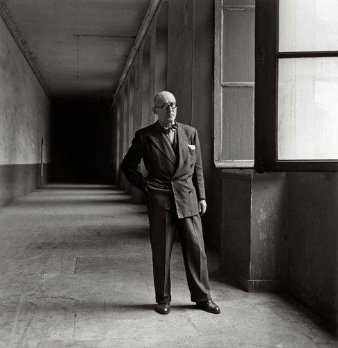 Christer Strömholm, "Le Corbusier, Paris 1951".