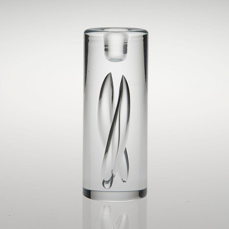 TIMO SARPANEVA, LJUSSTAKE, "Janus", signerad, daterad och numrerad Timo Sarpaneva Iittala 1993, 75/500.