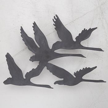 Väggdekorationer, 2 st, bland annat Ragnar Andersson.